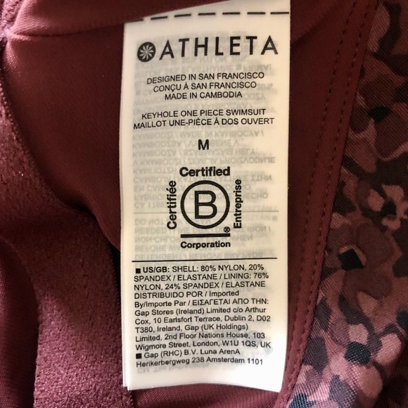 BOGO NWT Athleta Keyhole One Piece Swimsuit - Picture 13 of 14